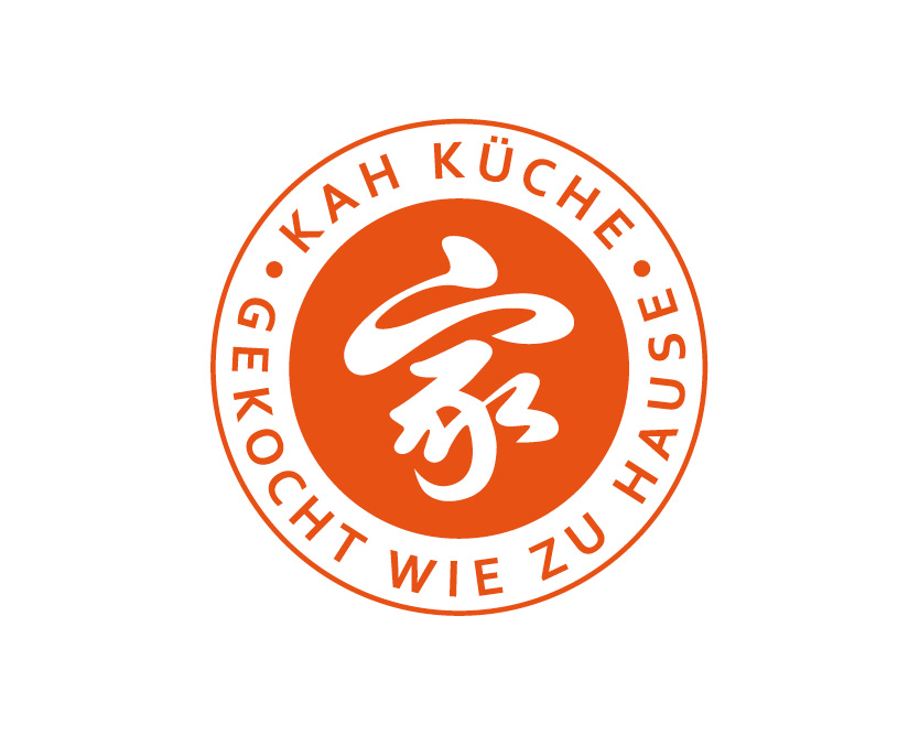 Corporate Design Logo, Visitenkarten, Speisekarten und Raumgestaltung für die Kah Küche