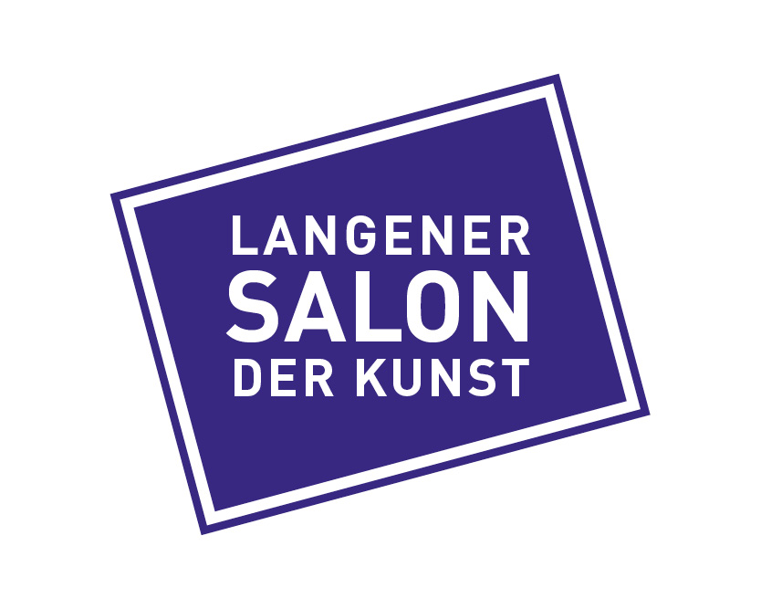 Plakatgestaltung für die Ausstellungsreihe „Langener Salon“ in den Kunsträumen Oberlinden